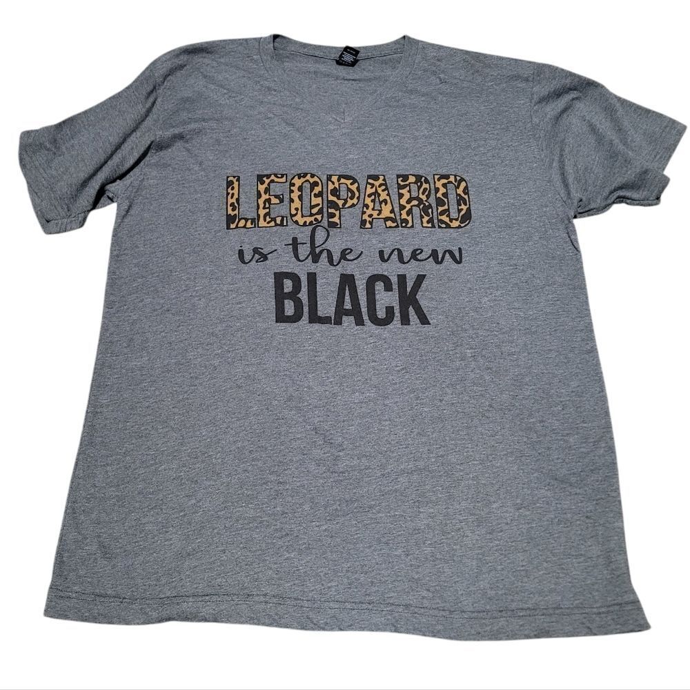 Leopard is the new Black tee